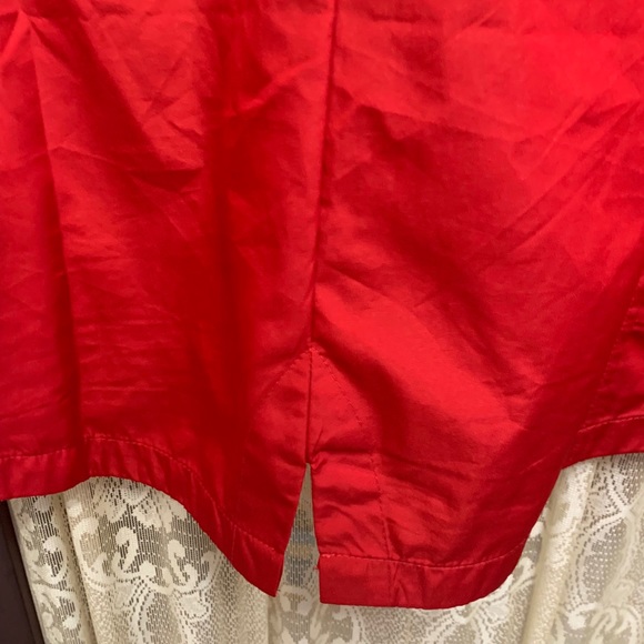 SUSAN GRAVER RED HOODED JACKET  WINDBREAKER - SZ XL - Picture 3 of 6